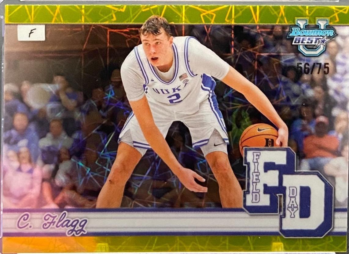 Cooper Flagg [Yellow Lazer Refractor] #FD-1