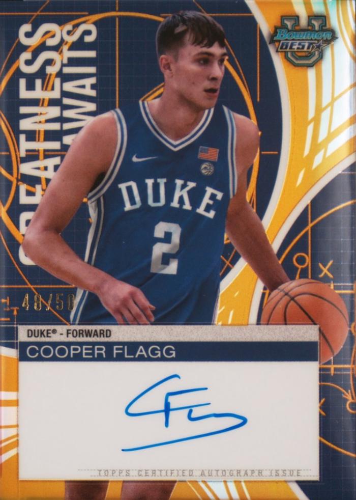 Cooper Flagg [Gold Refractor] #GAA-CF