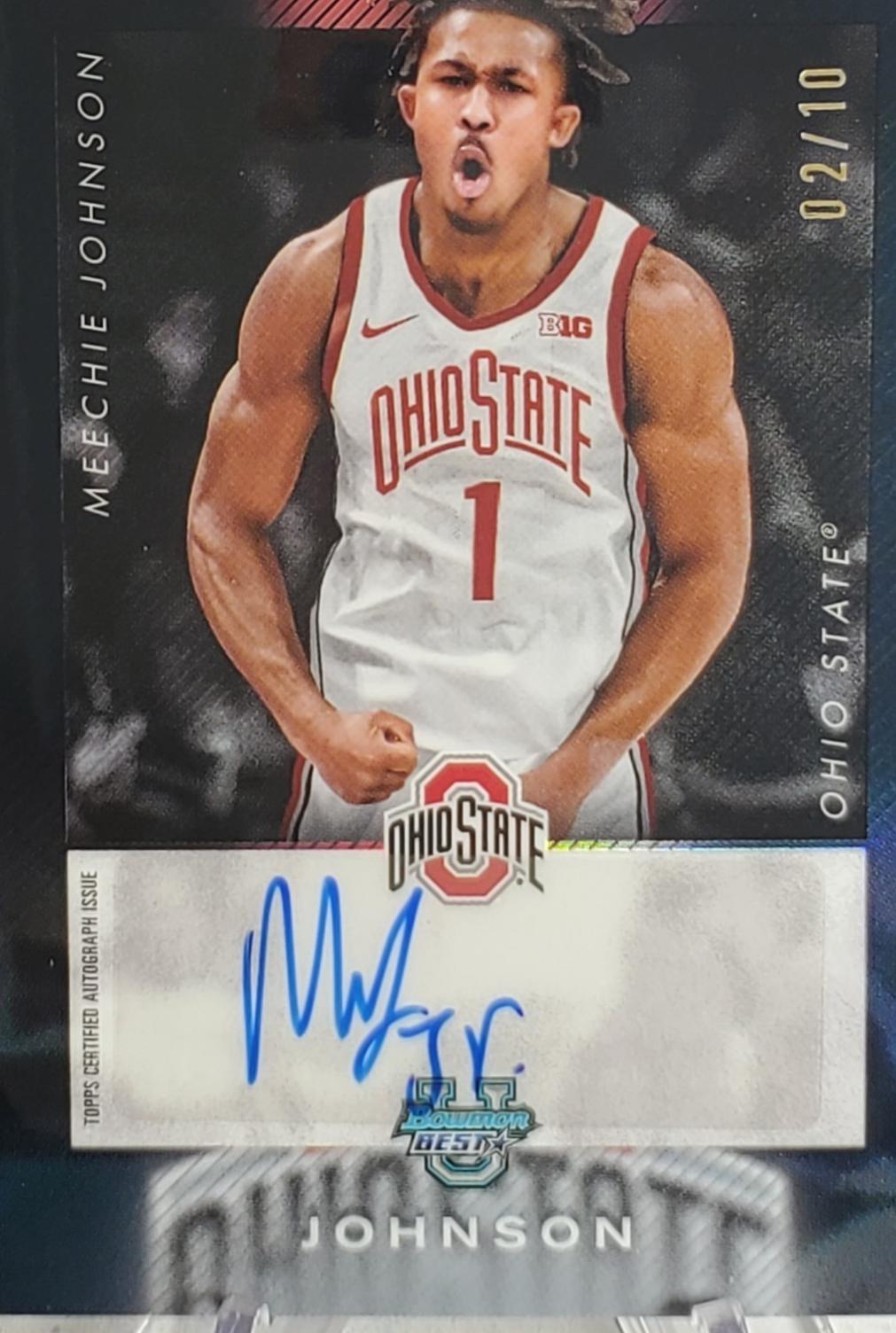 Meechie Johnson [Black Refractor] #ISO-MJ