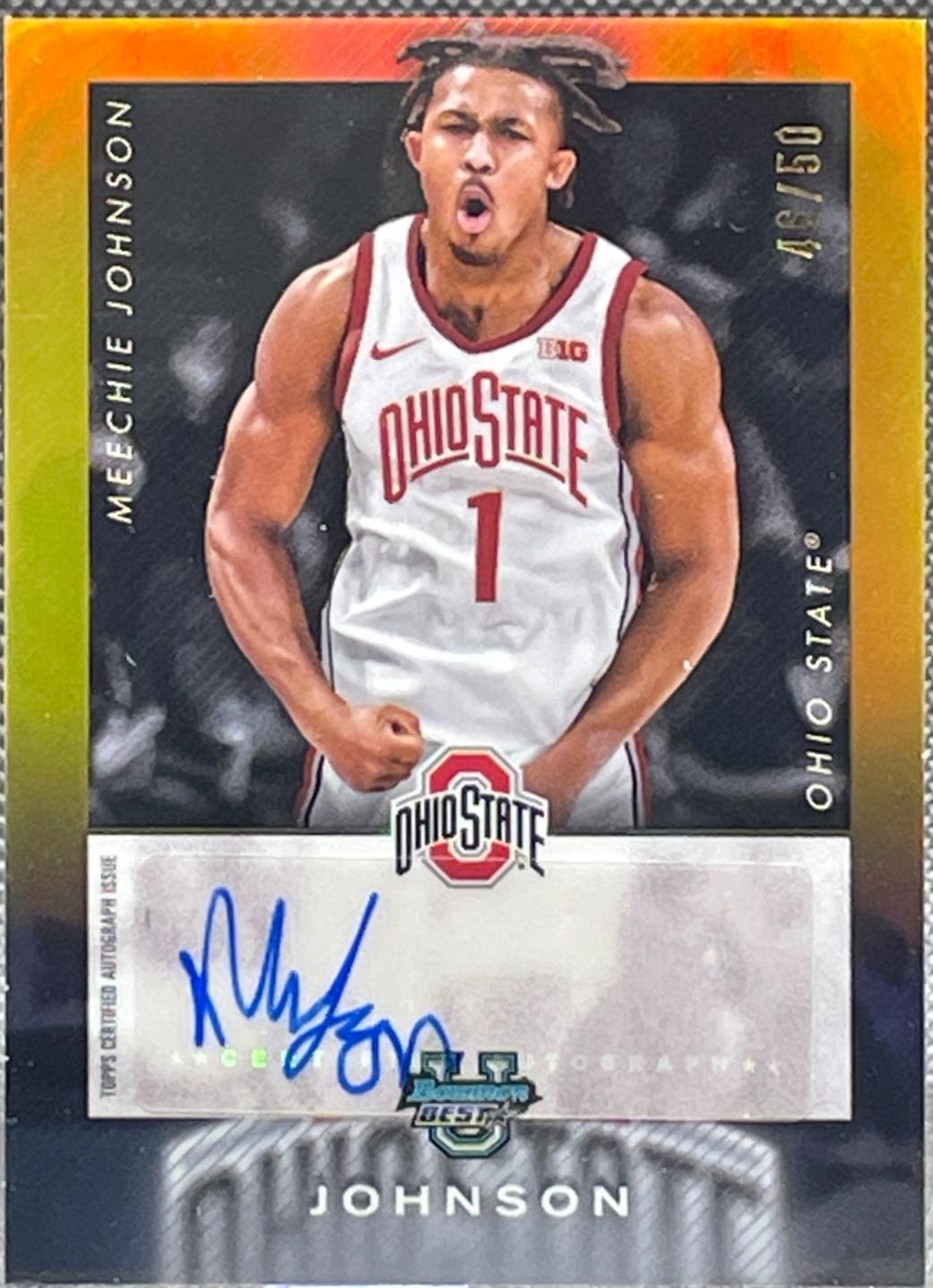 Meechie Johnson [Gold Refractor] #ISO-MJ