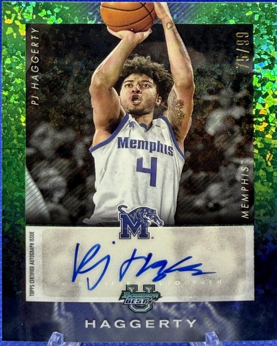 PJ Haggerty [Green Mini-Diamond Refractor] #ISO-PH