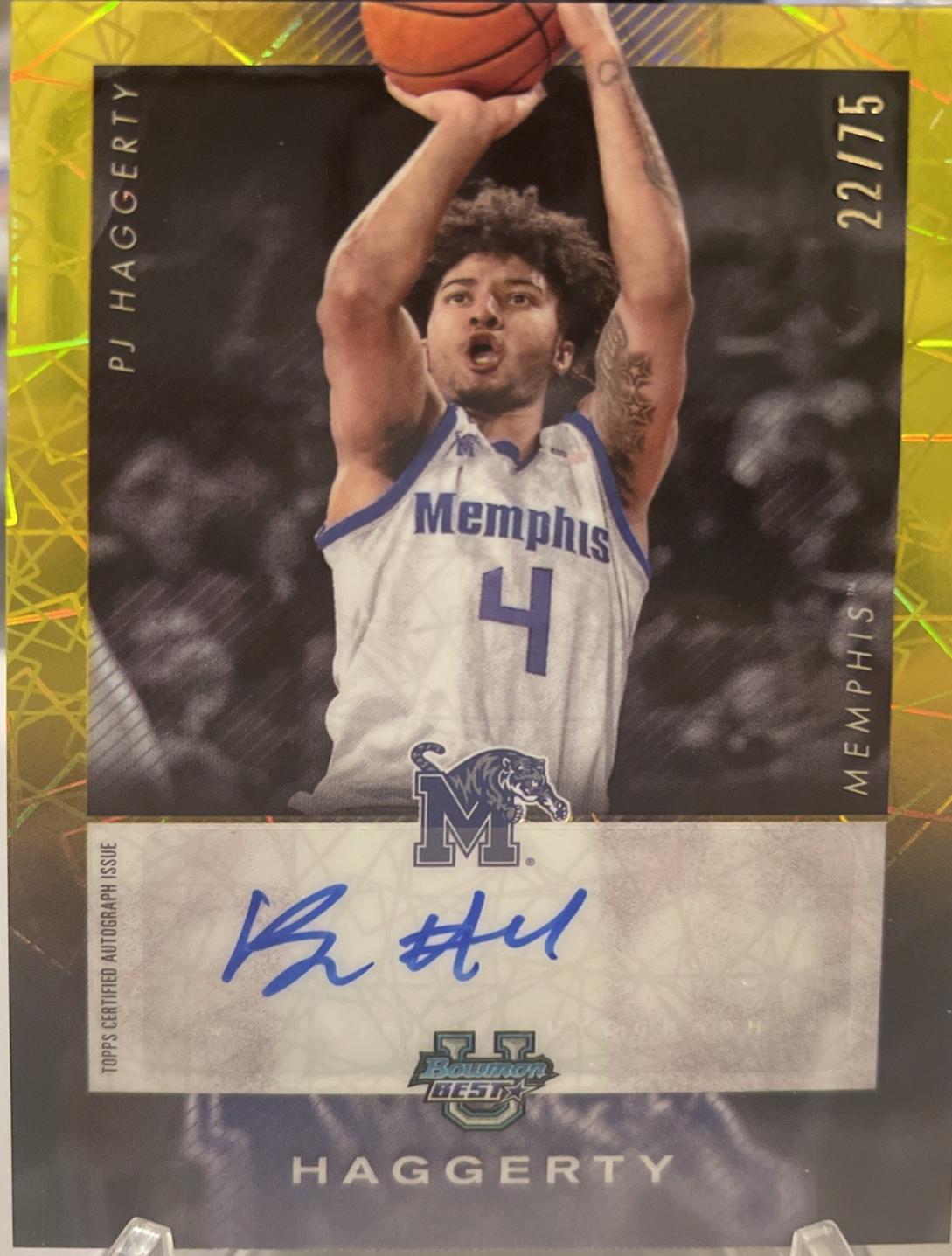 PJ Haggerty [Yellow Lazer Refractor] #ISO-PH