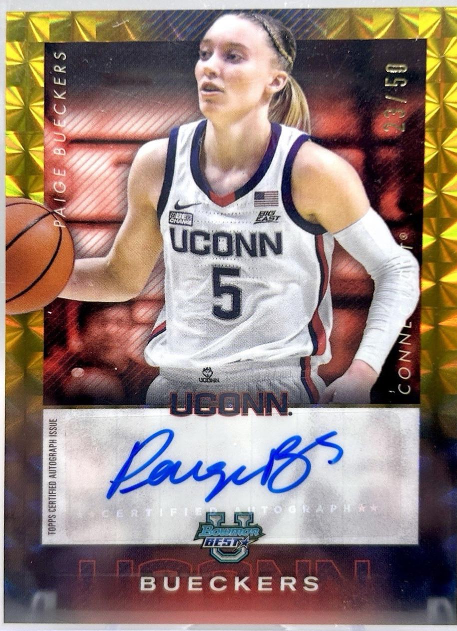 Paige Bueckers [Gold Refractor] #ISO-PB