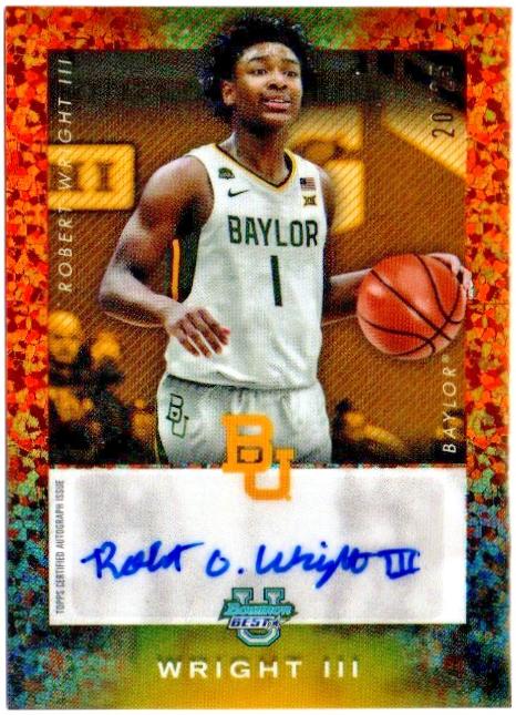 Robert Wright III [Orange Mini-Diamond Refractor] #ISO-RW