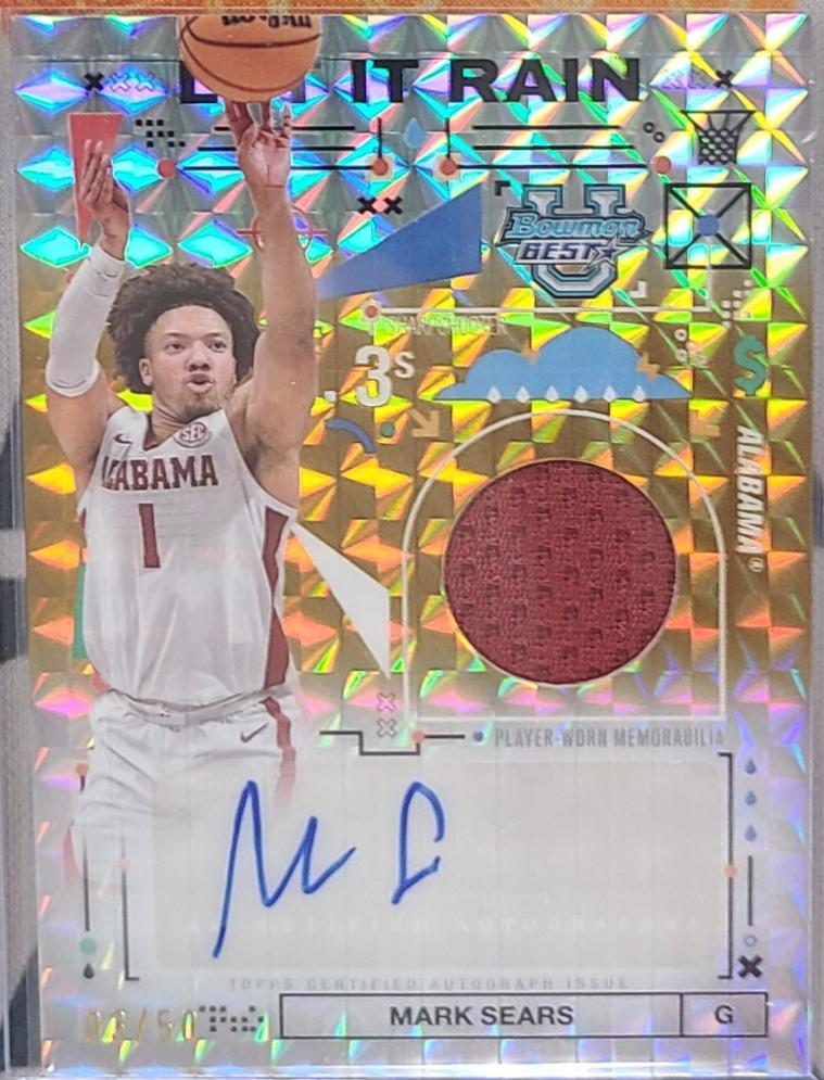 Mark Sears [Gold Refractor] #LRRA-MS