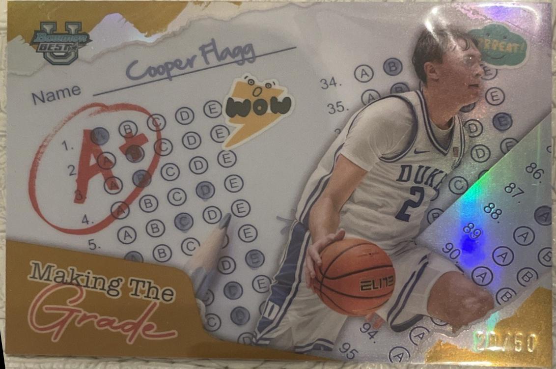 Cooper Flagg [Gold Refractor] #MG-1
