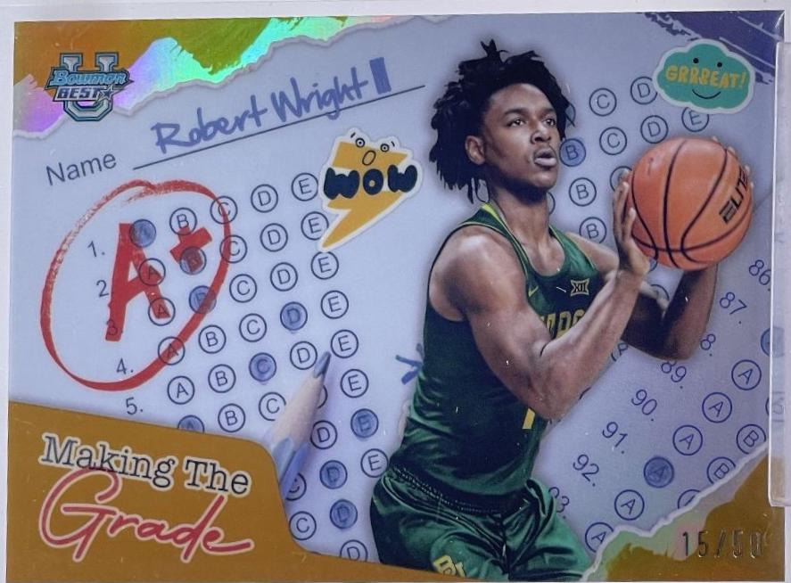 Robert Wright III [Gold Refractor] #MG-12