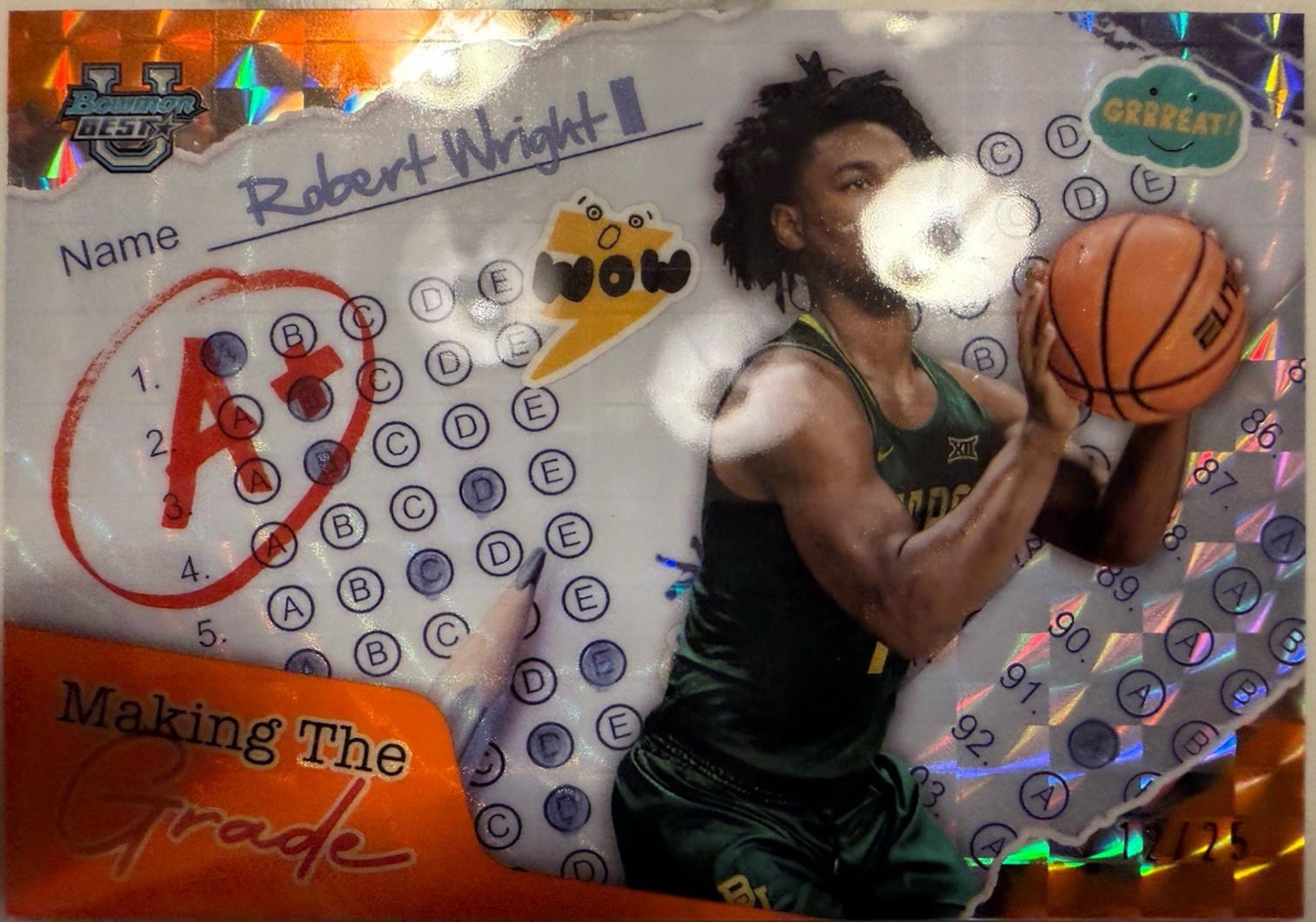 Robert Wright III [Orange Geometric Refractor] #MG-12