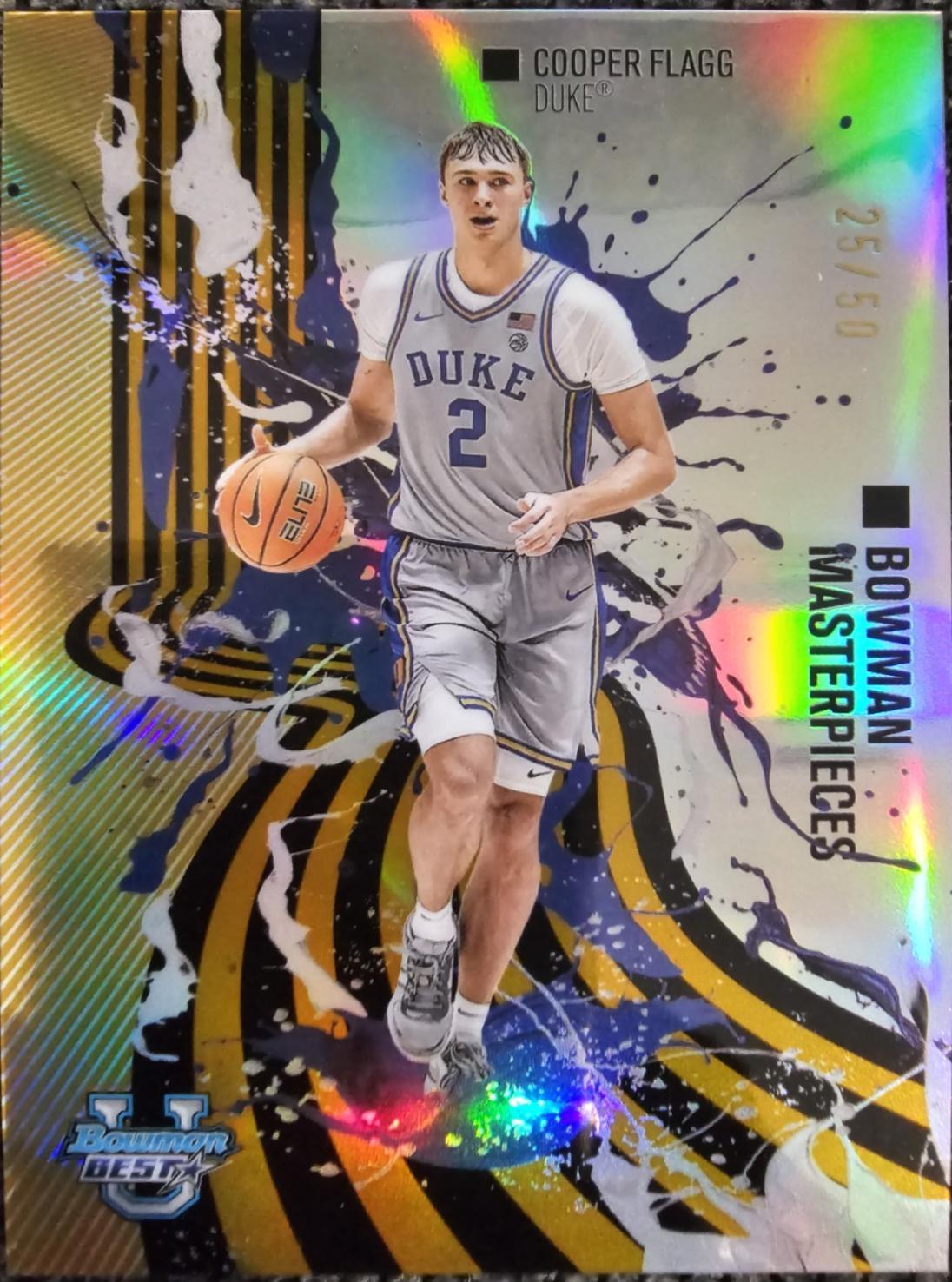Cooper Flagg [Gold Refractor] #BM-1