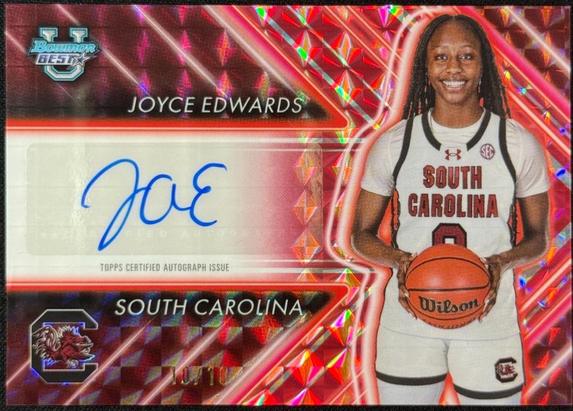 Joyce Edwards [Red Refractor] #PAA-JE