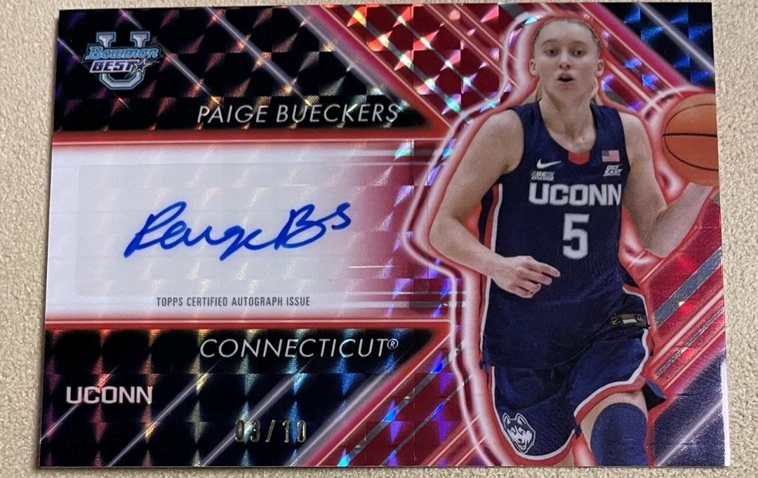 Paige Bueckers [Black Refractor] #PAA-PB