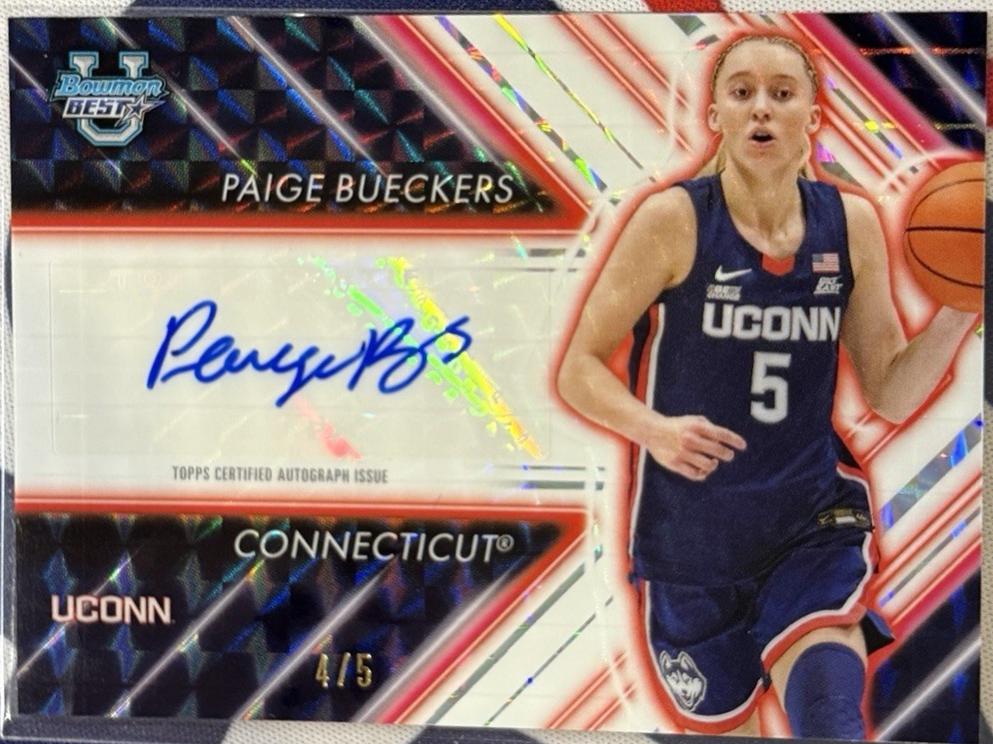 Paige Bueckers [Red Refractor] #PAA-PB