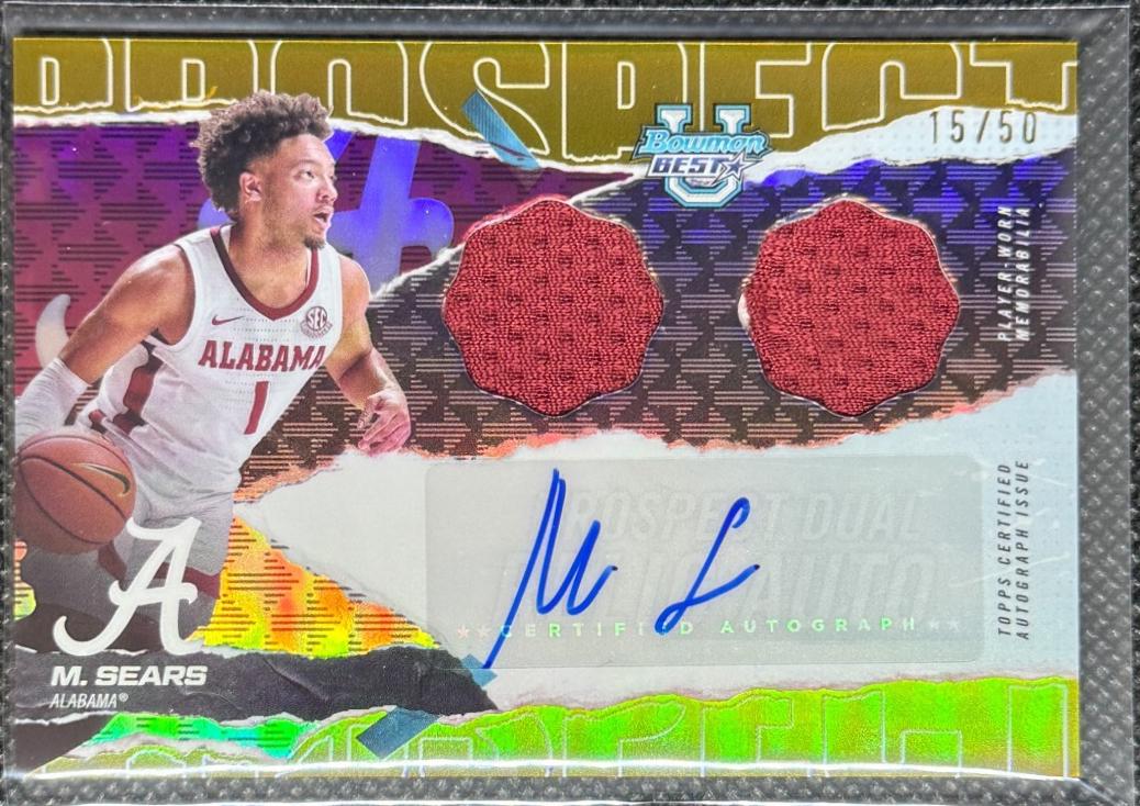 Mark Sears [Gold Refractor] #PDRA-MS