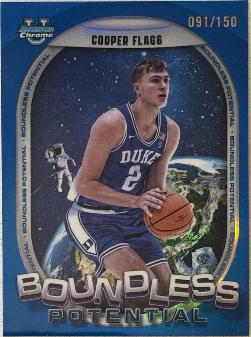 Cooper Flagg [Blue Refractor] #BP-3