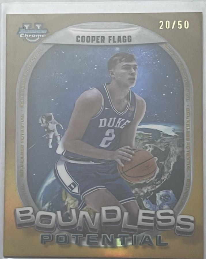 Cooper Flagg [Gold Refractor] #BP-3