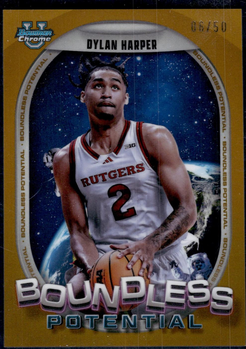 Dylan Harper [Gold Refractor] #BP-6