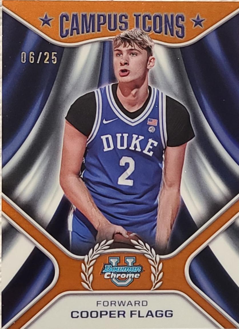 Cooper Flagg [Orange Refractor] #CI-1