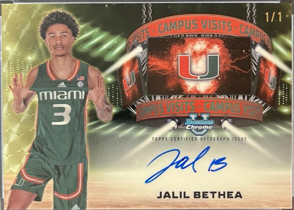 Jalil Bethea [Superfractor] #CVA-JB