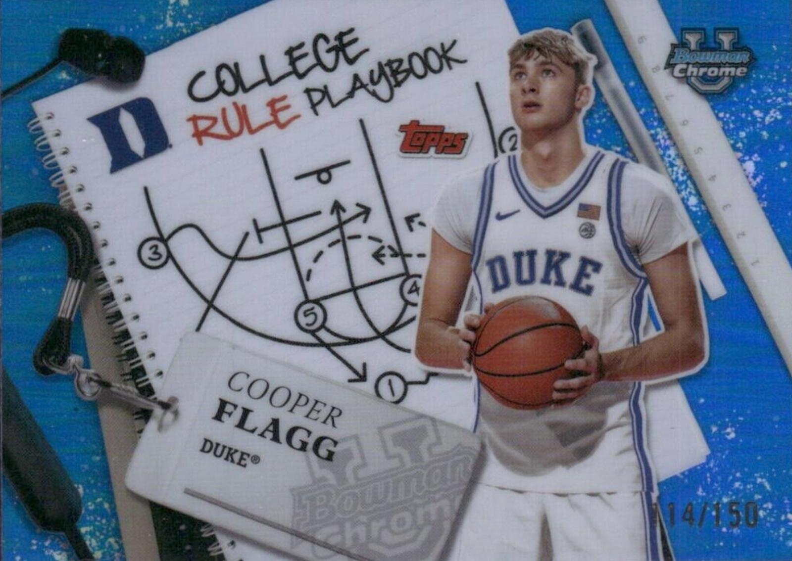 Cooper Flagg [Blue Refractor] #CRP-5