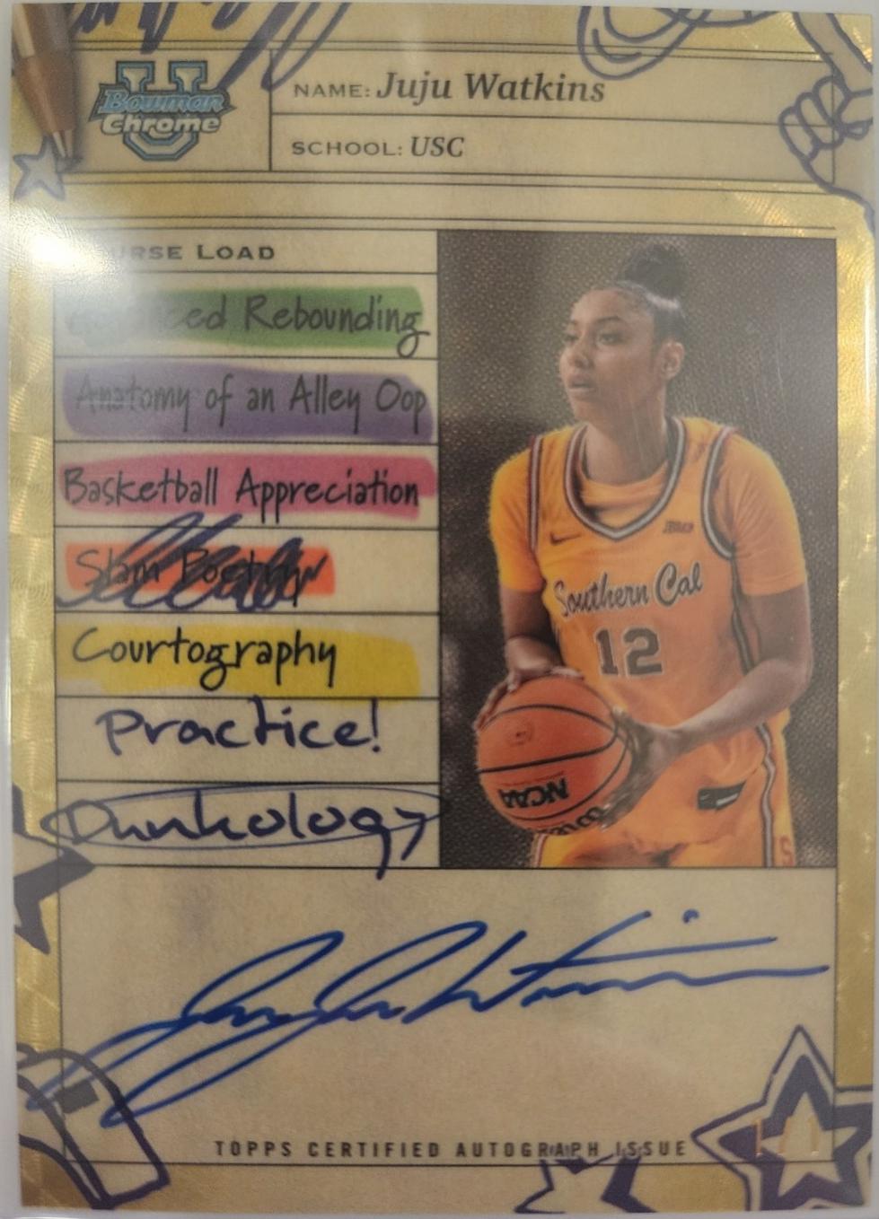 Juju Watkins [Superfractor] #CLA-JW