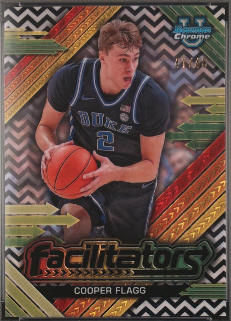 Cooper Flagg [Black White Stealth Refractor] #F-10