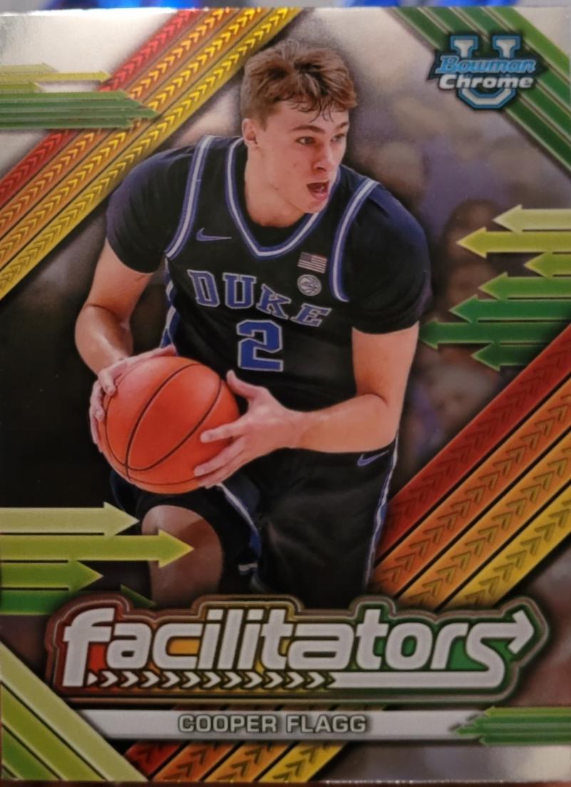 Cooper Flagg [Blue Refractor] #F-10
