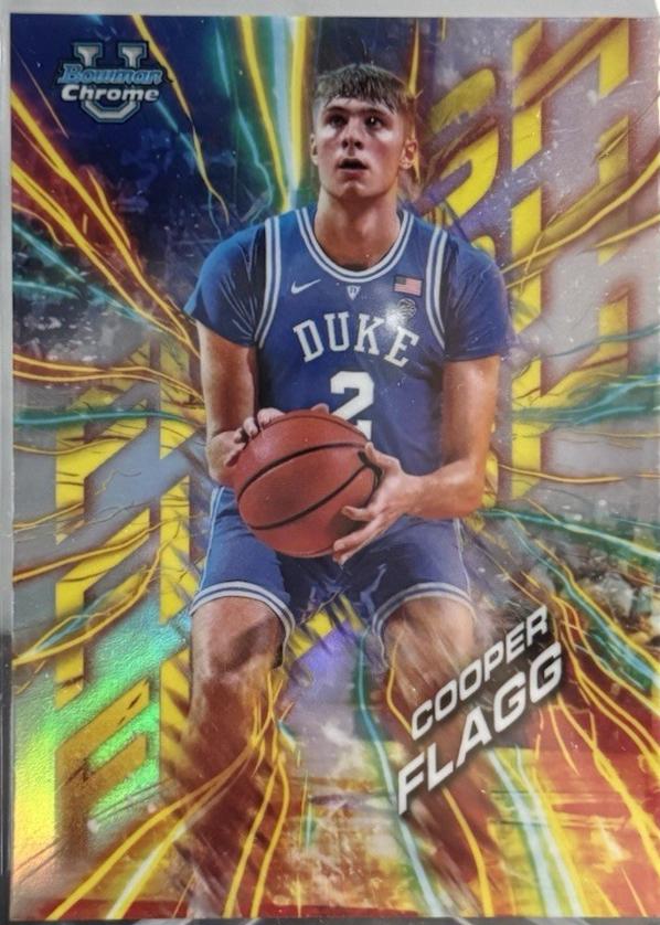 Cooper Flagg [Blue Refractor] #FL-1