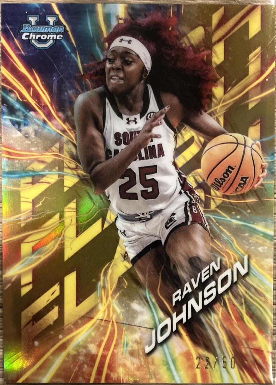 Raven Johnson [Gold Refractor] #FL-23