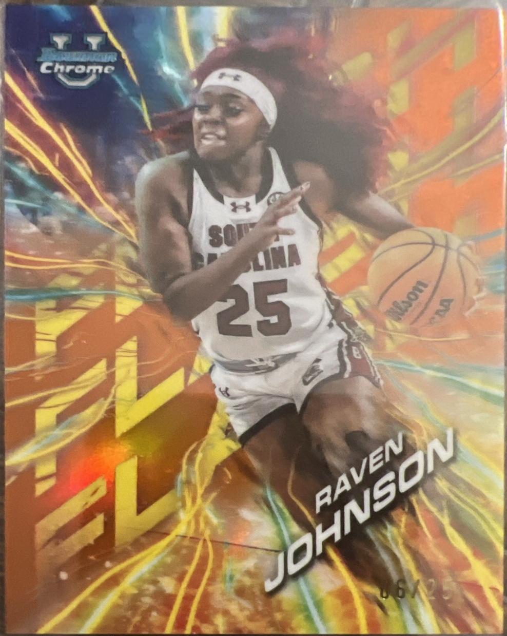 Raven Johnson [Orange Refractor] #FL-23