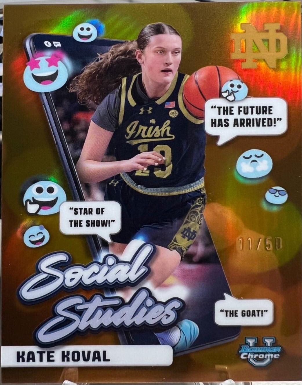 Kate Koval [Gold Refractor] #SS-24