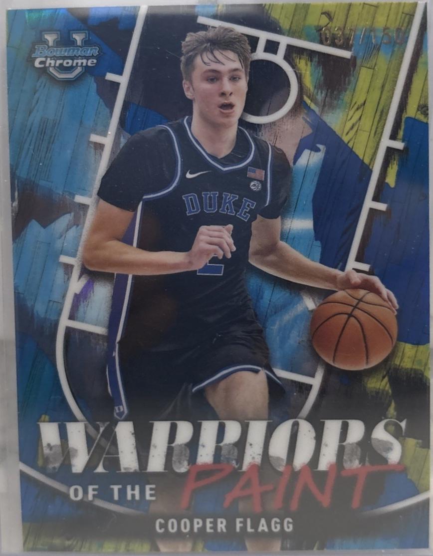 Cooper Flagg [Blue Refractor] #WP-7