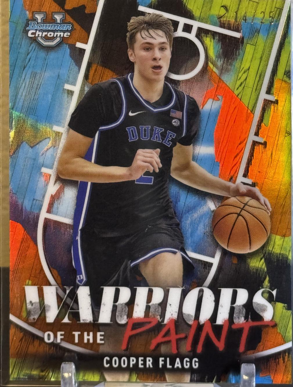 Cooper Flagg [Orange Refractor] #WP-7