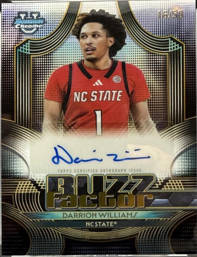 Darrion Williams [Gold] #BZA-DW