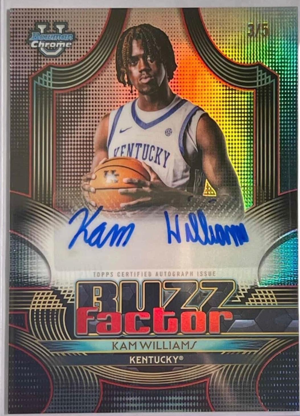 Kam Williams [Red] #BZA-KW