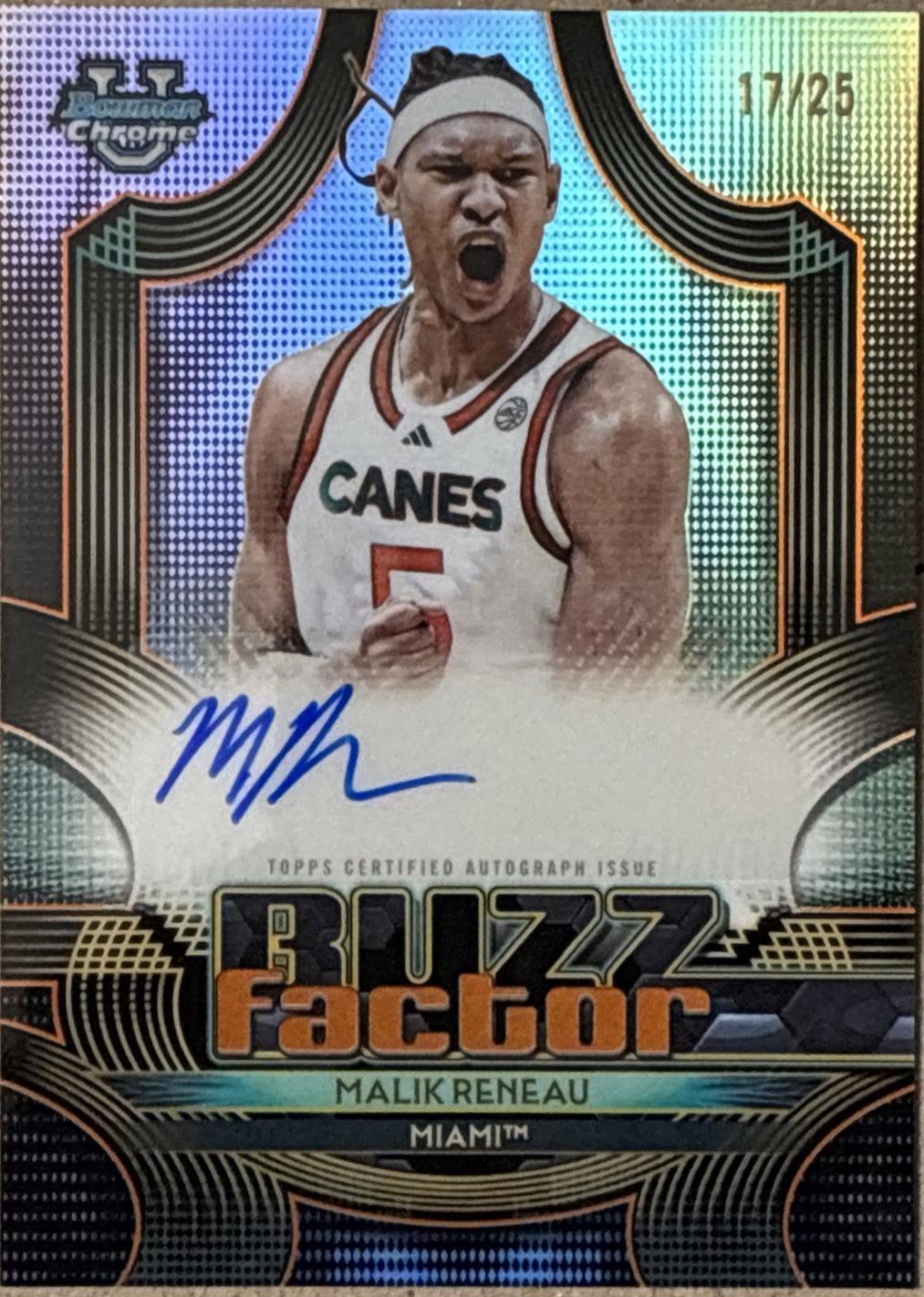 Malik Reneau [Orange] #BZA-MR