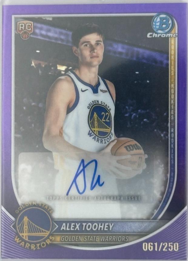 Alex Toohey [Purple Refractor] #BCA-AO