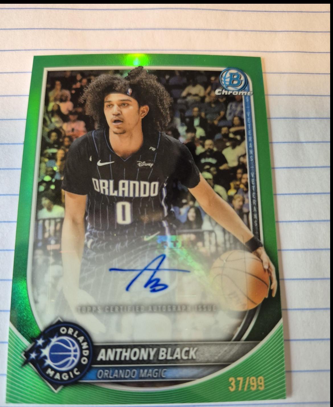 Anthony Black [Green Geometric] #BCA-AR