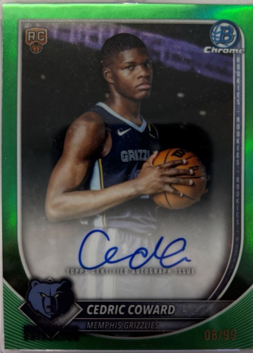 Cedric Coward [Reptilian Green Refractor] #BCA-CC