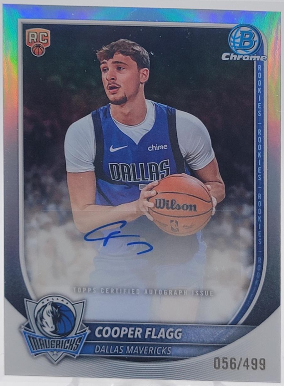 Cooper Flagg [Refractor] #BCA-CF