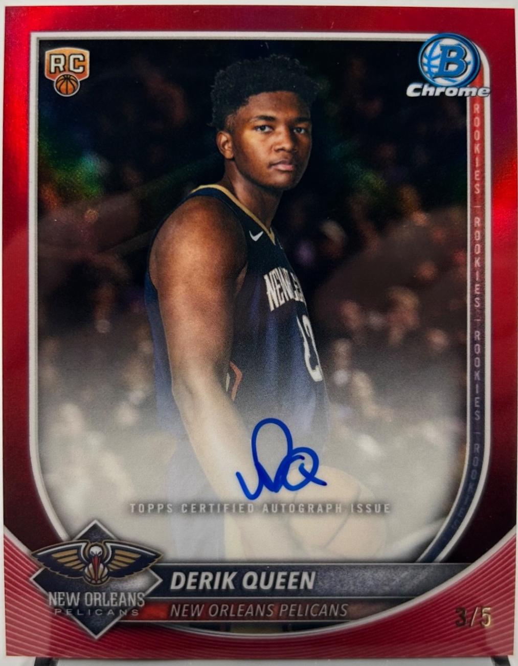 Derik Queen [Red Refractor] #BCA-DQ