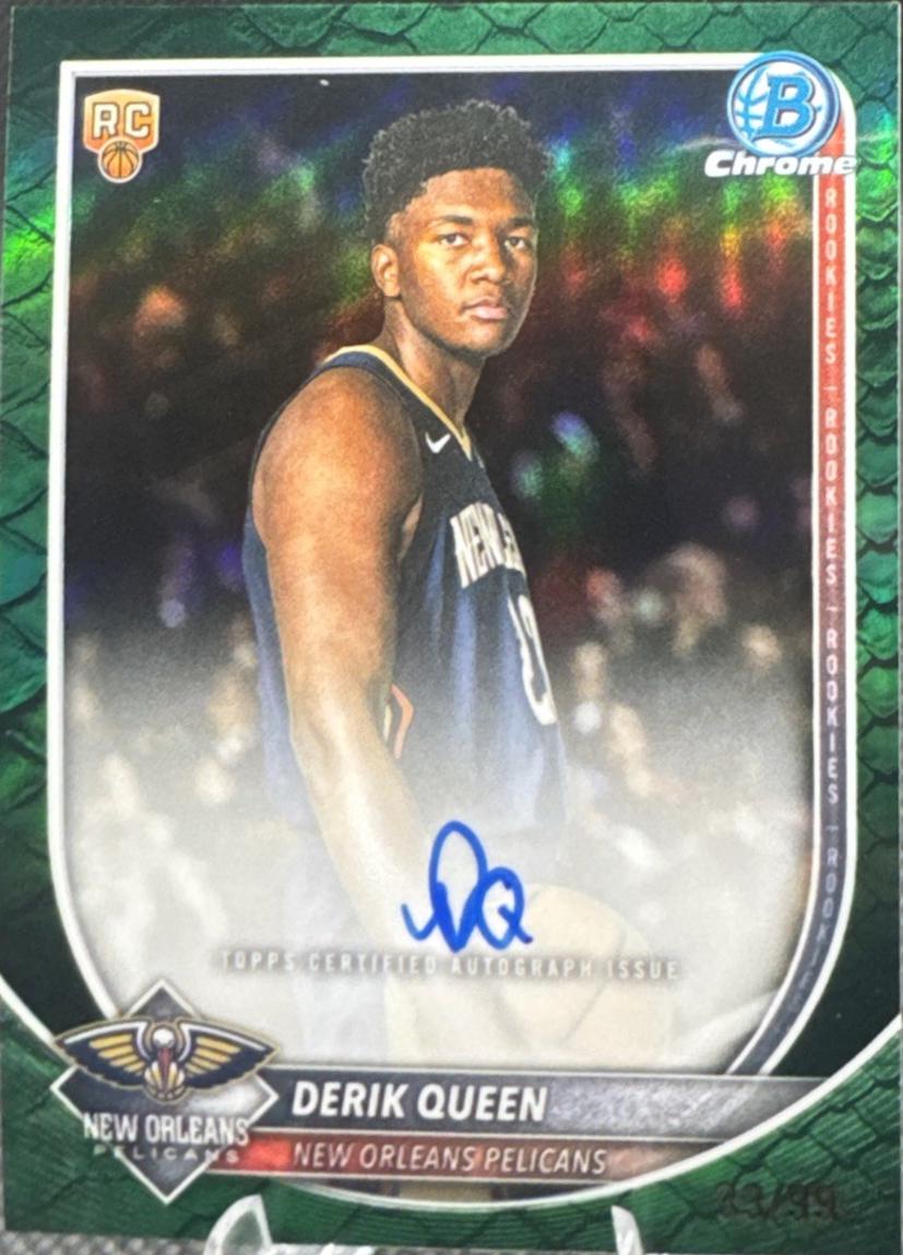 Derik Queen [Reptilian Green Refractor] #BCA-DQ