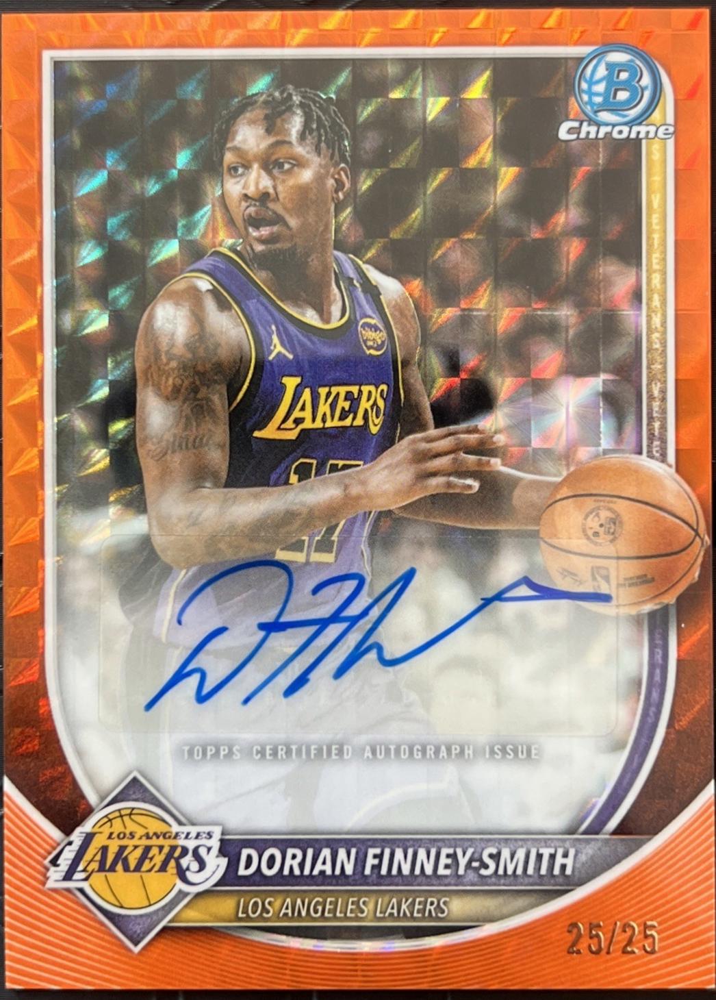 Dorian Finney-Smith [Orange Geometric] #BCA-DFS