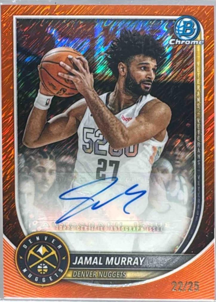 Jamal Murray [Orange Refractor] #BCA-JY