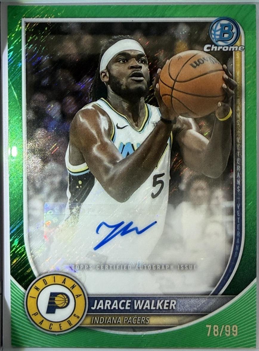 Jarace Walker [Green Shimmer Refractor] #BCA-JK