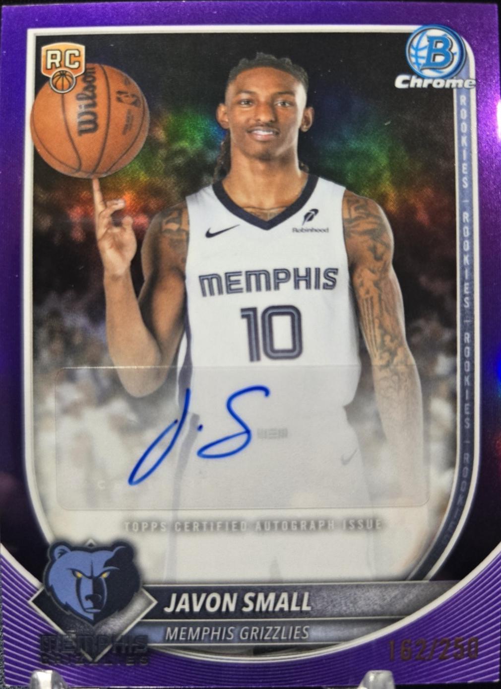 Javon Small [Purple Refractor] #BCA-JS