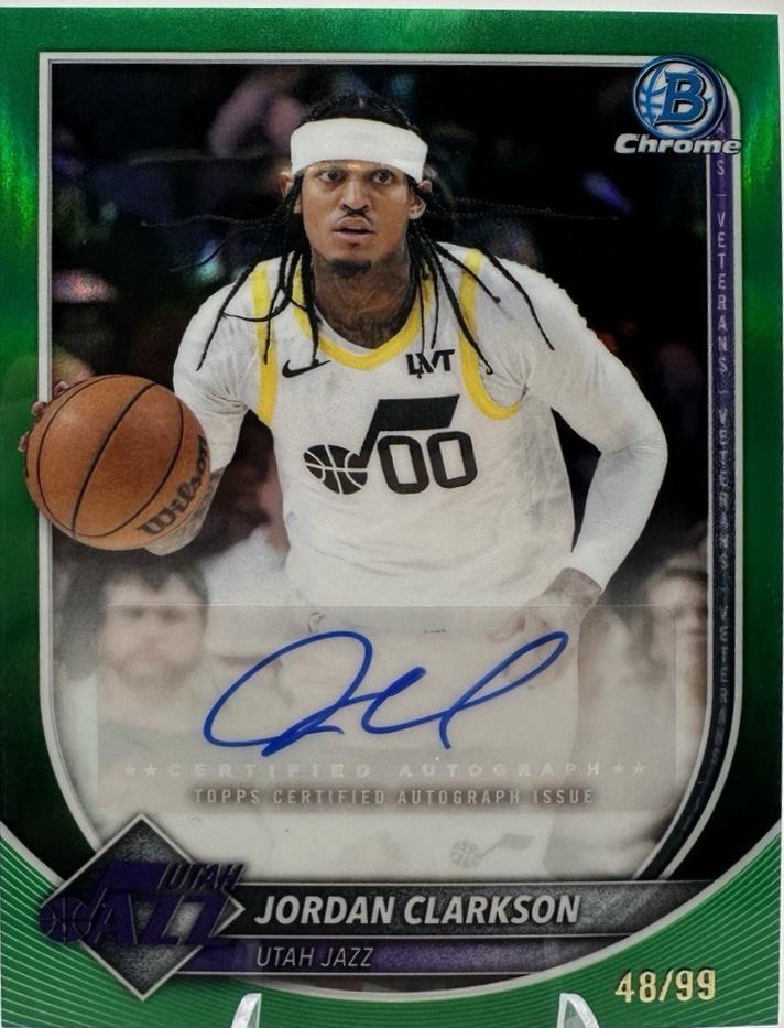 Jordan Clarkson [Green Geometric] #BCA-JC