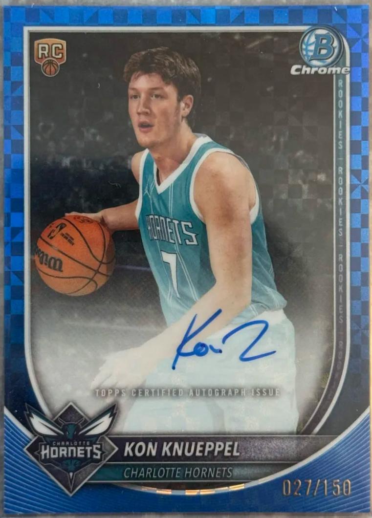 Kon Knueppel [Blue X-Fractor] #BCA-KK