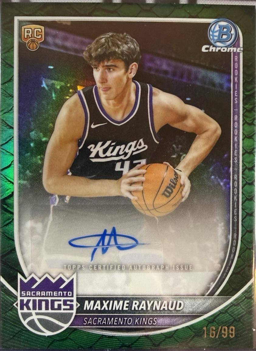 Maxime Raynaud [Reptilian Green Refractor] #BCA-MR