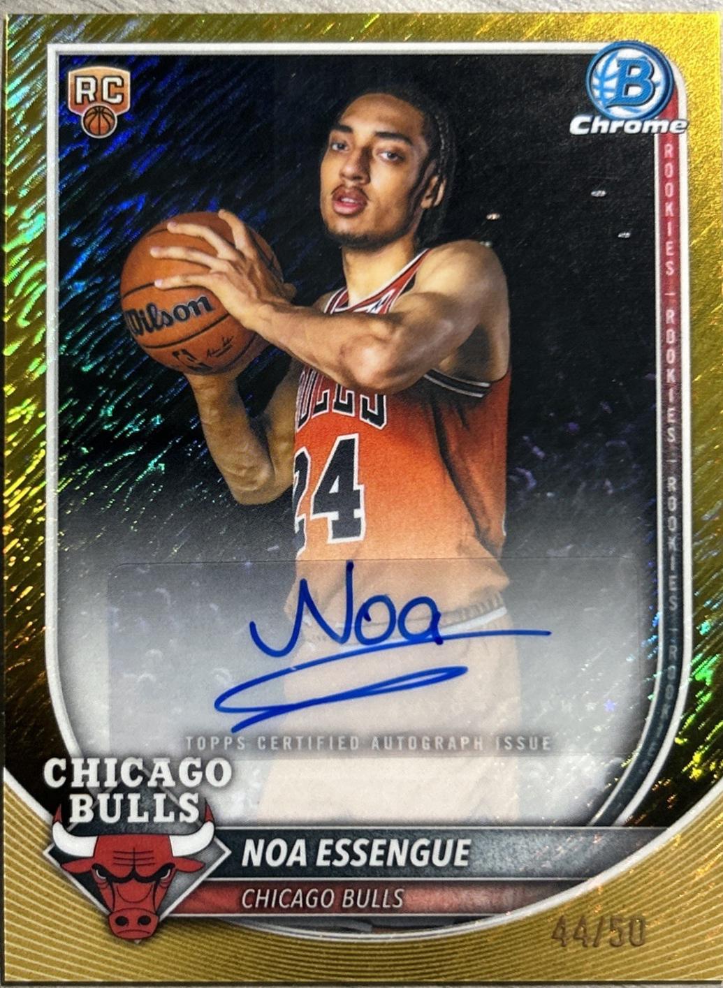 Noa Essengue [Gold Shimmer Refractor] #BCA-NE