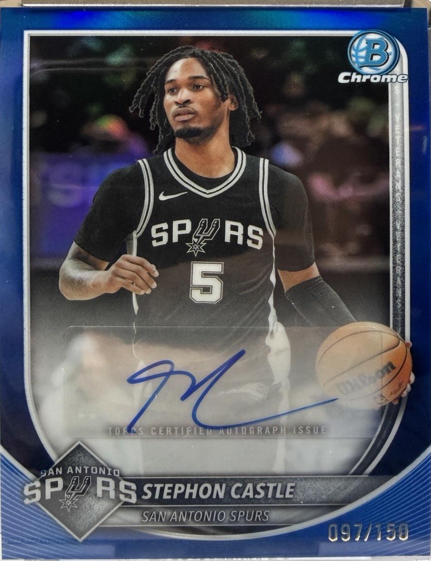 Stephon Castle [Blue Refractor] #BCA-SC